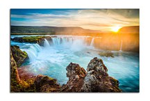 Obraz Vodopády pri západe slnka zs24792